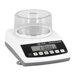 PCE Instruments přesná váha Max. váživost 210 g ze zásuvky bílá