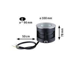 Paulmann Vanea 3,5W 3000K 94748 podlahové svítidlo pevně vestavěné LED LED 3.5 W hliník