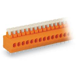 WAGO 235-102 pružinová svorkovnice 1.50 mm² Pólů 2 oranžová 520 ks