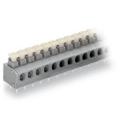 WAGO 235-403/332-000 pružinová svorkovnice 0.75 mm² Pólů 3 šedá 280 ks