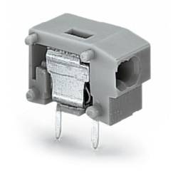 WAGO 235-551 pružinová svorkovnice 0.34 mm² Pólů 1 šedá 600 ks
