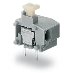 WAGO 235-801/332-000 pružinová svorkovnice 0.75 mm² Pólů 1 šedá 400 ks