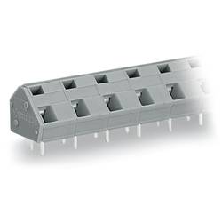 WAGO 236-604 pružinová svorkovnice 2.50 mm² Pólů 4 šedá 100 ks