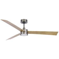 Lucci AIR Climate IV stropní ventilátor, 35 W, (Ø x v) 132 cm x 31.5 cm, chrom, 21610449