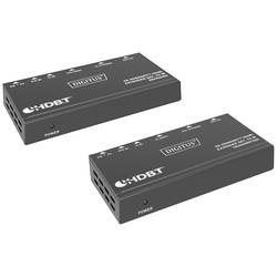 Digitus DS-55520 HDMI adaptér [1x HDMI zásuvka - 1x HDMI zásuvka] černá 4K UHD