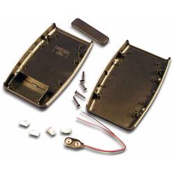 Hammond Electronics 1553DBKBAT plastová krabička 147 x 89 x 25 ABS černá, šedobílá (RAL 7035) 1 ks
