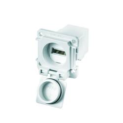 Weidmüller IE-XM-USB/USB-IP67 montážní příruba, 8892670000, 1 ks