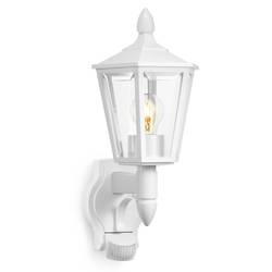 Steinel AUSSENLEUCHTE L 15 S WS 617912 venkovní nástěnné osvětlení s PIR detektorem LED E27 60 W bílá