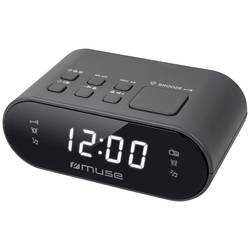 Muse M-10 CR M-10 CR radiobudík, FM, FM, funkce alarmu, černá