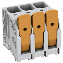 WAGO 2616-3103 svorkovnice pro tiskárny 25 mm² Pólů 3 šedá 40 ks