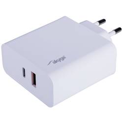 Akyga AK-CH-15 nabíječka na telefon USB-C®, USB-A bílá
