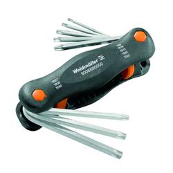 Weidmüller TH-S 9-40 TORX sada klíčů T 9, T 10, T 15, T 20, T 25, T 27, T 30, T 40 8dílná