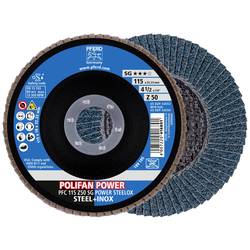 PFERD 67785116 lamelový kotouč Průměr 115 mm Ø otvoru 22.23 mm nerezová ocel, ocel 10 ks