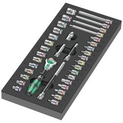Wera Zyklop 05150110001 vnější šestihran, vnější čtyřhran, TORX ráčna zyklop 37dílná 1/4