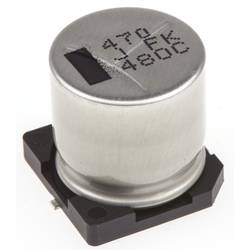 Panasonic elektrolytický kondenzátor SMD 470 µF 63 V 20 % (Ø) 16 mm 1 ks