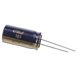 Panasonic elektrolytický kondenzátor radiální 7.5 mm 4700 µF 16 V 20 % (Ø) 16 mm 1 ks