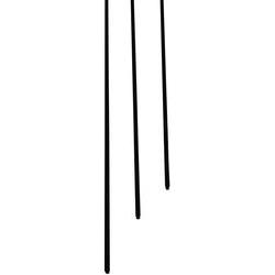 karbon miniaturní tyčový profil (Ø x d) 0.5 mm x 50 mm