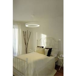 SLV 133841 LED závěsný lustr LED 35 W bílá