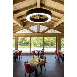 SLV 133840 LED závěsný lustr LED 35 W černá