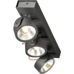 SLV 1000131 LED stropní svítidlo 47 W černá