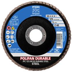 PFERD TOOLS 67782124 lamelový kotouč Průměr 125 mm Zrnitost=40 10 ks