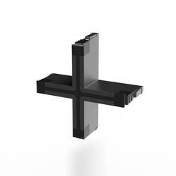 Weidmüller CABTITE GI X BK Rastinlay (d x š x v) 17.5 x 44 x 44 mm polyamid (zesílený skleněným vláknem) sytě černá 5 ks