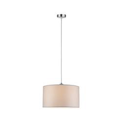 Paulmann Tessa 70924 závěsné světlo LED E27 60 W krémová, nerezová ocel kartáčovaná