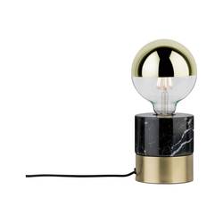 Paulmann Vala 79742 stolní lampa LED E27 20 W černá, mramorová , mosaz