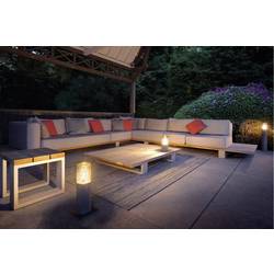 SLV 1000665 Lisene Pole venkovní stojací osvětlení LED E27 23 W šedá, kouřová