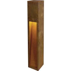SLV 233457 venkovní stojací LED lampa LED 8.6 W rezavá