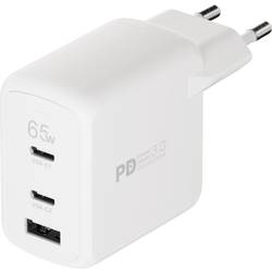 Vivanco TCVVTRIUSBPD65W nabíječka na telefon USB-A, USB-C® s funkcí rychlonabíjení 65 W bílá