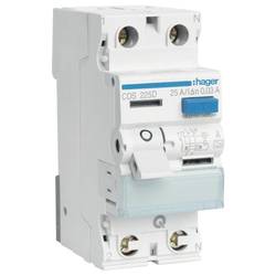 Hager CDS225D Sonstiges Relais proudový chránič A 2pólový 25 A 0.03 A 230 V