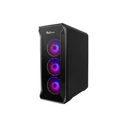 Genesis Irid 505 ARGB midi tower PC skříň černá, transparentní