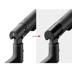 One For All držák na stůl pro monitor Design Single black 1 Displej: (s) 33 cm (13) - 88,9 cm (35) černá nastavitelná výška, nakláněcí, naklápěcí, otočný