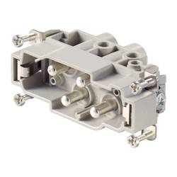 HDC insert, Male, 830 V, 80 A, No. of poles: 4, Screw connection, Size: 6