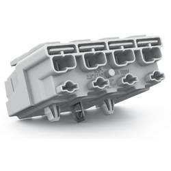 přístrojová svorka Tuhost (příčný řez): 0.5-1.5 mm² Pólů: 4 WAGO WAGO GmbH & Co. KG 500 ks bílá