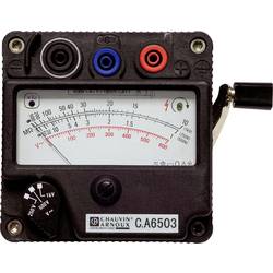 Chauvin Arnoux C.A 6503 tester izolací 250 V, 500 V, 1000 V, 5000 MΩ