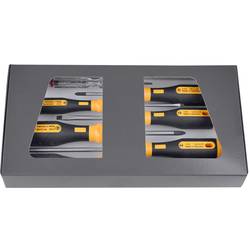 Bernstein Tools for Electronics EUROline-Power sada šroubováků, plochý, křížový PZ, 6dílná, 4-530