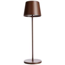 Deko Light Canis 346048 akumulátorová stolní lampa LED 3.5 W rezavě hnědá