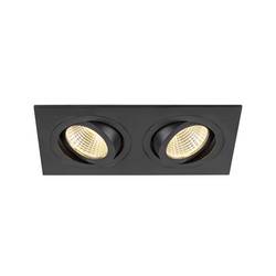 SLV 1008514 NEW TRIA® nástěnné světlo, třída F (A - G), LED, 14 W, černá