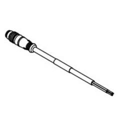 Molex upravený zástrčkový konektor pro senzory - aktory, 1300480046, 1 ks