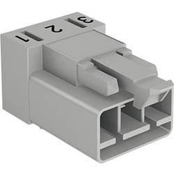 WAGO 890-815/011-000 síťový konektor WINSTA MINI zástrčka, vestavná úhlová Počet kontaktů: 5 16 A černá 100 ks