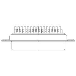Molex 1731100111 D-SUB zásuvka 1 ks