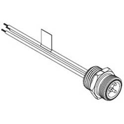 Molex upravený zástrčkový konektor pro senzory - aktory, 1300130202, 1 ks