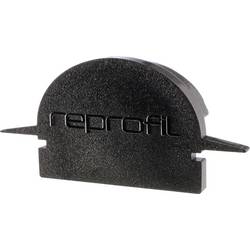 Deko Light 979632 Endkappe R-ET-01-15 Set 2 Stk, Schwarz koncová krytka profilu plast (d x š x v) 30 x 6 x 16 mm 1 ks