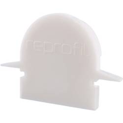 Deko Light 979620 Endkappe R-ET-01-08 Set 2 Stk, Weiß koncová krytka profilu plast (d x š x v) 23 x 6 x 13.5 mm 1 ks