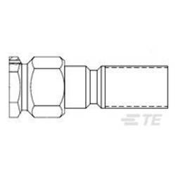 TE Connectivity TE AMP RF Coax Connectors 1051769-1 1 ks Package