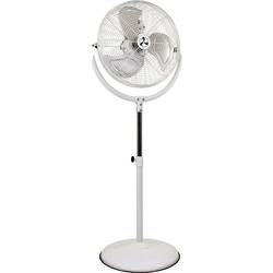 CasaFan SPEED2PROTECT IP54 SL stojanový ventilátor 120 W (Ø x v) 495 mm x 1215 mm bílá vhodný i pro zimní provoz