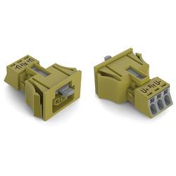 WAGO 890-763/071-000 síťový konektor 890 zásuvka Počet kontaktů: 3 16 A světle zelená 50 ks
