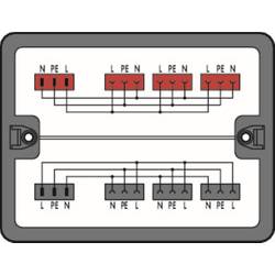 WAGO 899-631/311-000 rozvodný box 899 25 A černá 1 ks